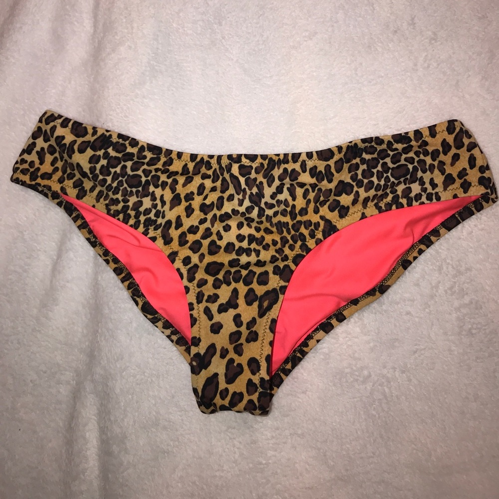 Victoria's Secret Leopard Print Bikini Bottom